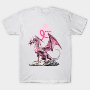 Cancer Survivor - Dragon Strong T-Shirt